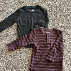 Cat & Jack boys long sleeves- 2T